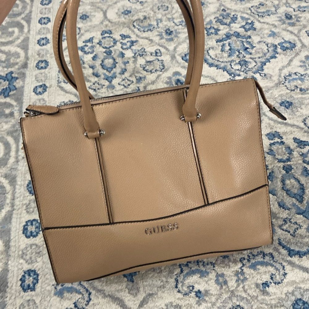 Guess Tan Tote Bag